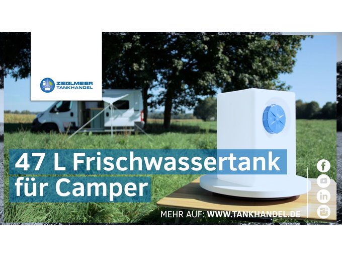 Wassertank Wohnmobil 47 Liter Caravan Camper