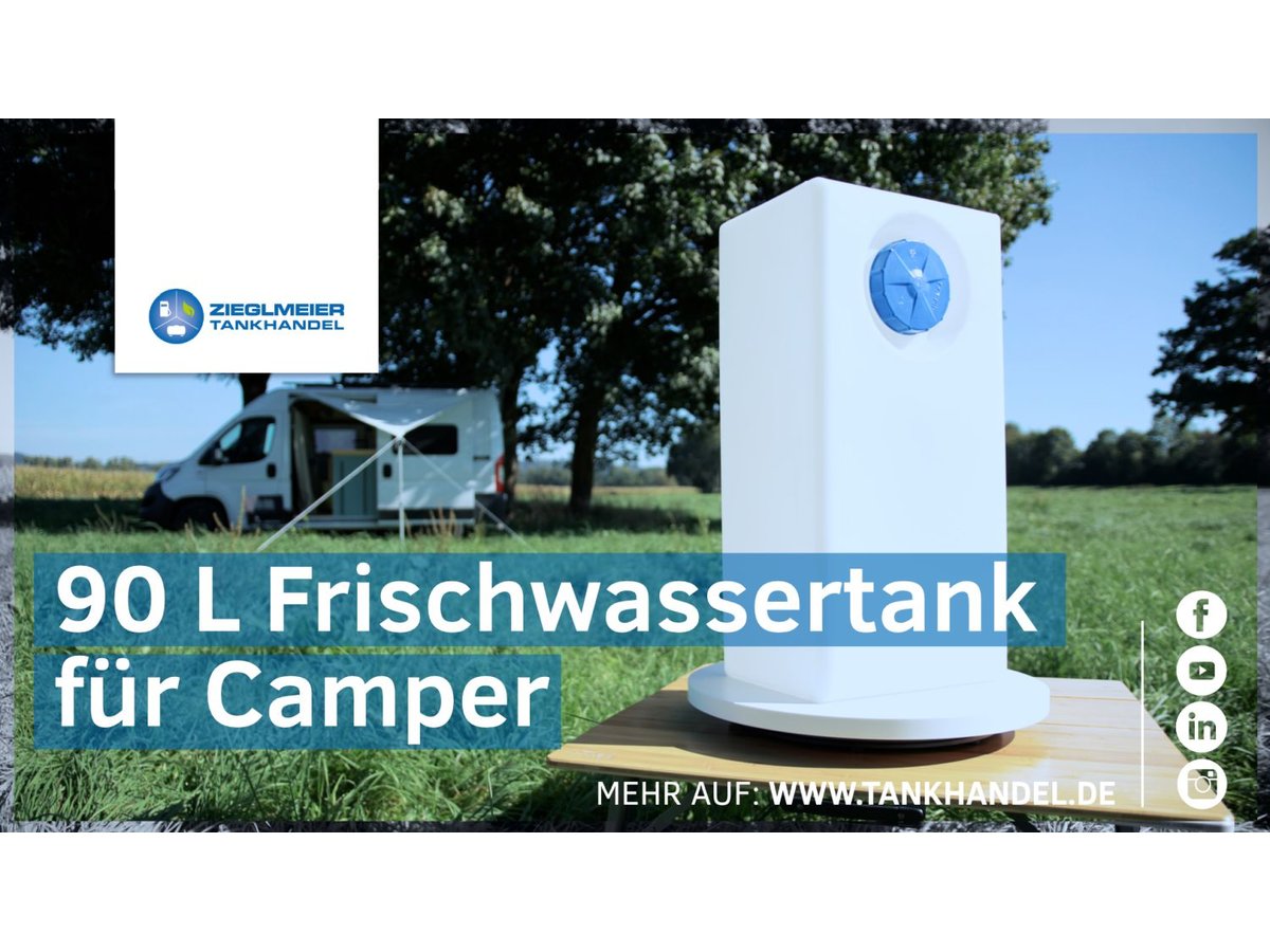 90 L Frischwassertank Wassertank Trinkwassertank Wohnmobil