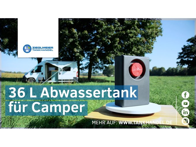 Abwassertank Wohnmobil 36 Liter Caravan Camper