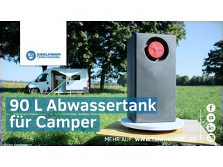 Abwassertank Wohnmobil 90 Liter Caravan Camper