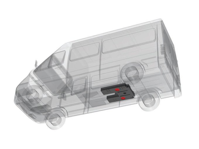 Abwassertank Wohnmobil 67 Liter  Caravan Camper fr Renault Master (ab Modell 2010)