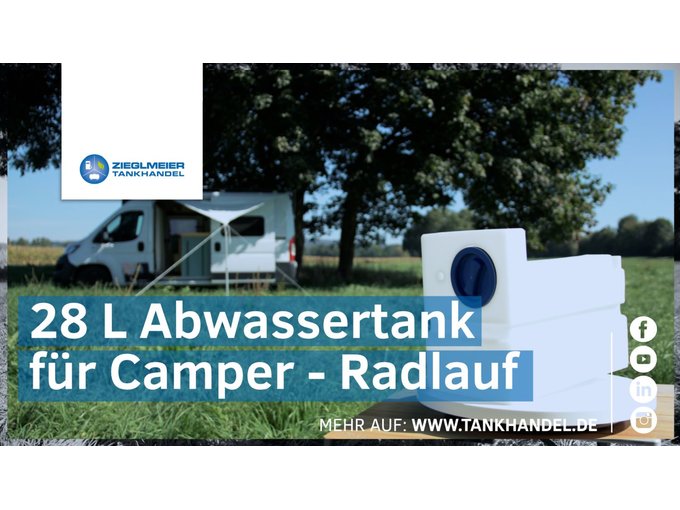 Wassertank Wohnmobil 28 Liter: Perfekte Lösung für VW T6 Caravans, 179,00 €